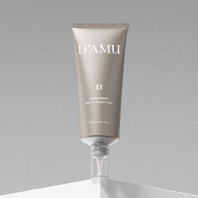 D'AMU Vita5X Real Silk Protein Cream
