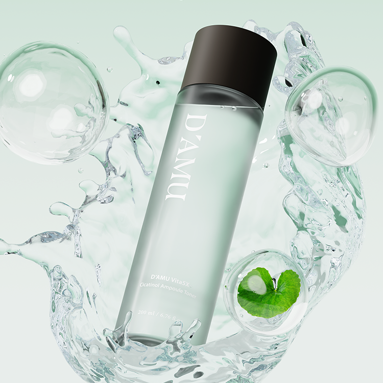 D'AMU Vita5X Cicatinol Ampoule Toner