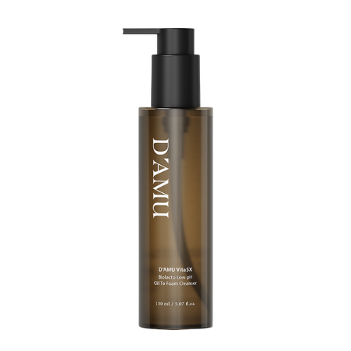 D'AMU Vita5X Biolacto Oil-To-Foam Cleanser