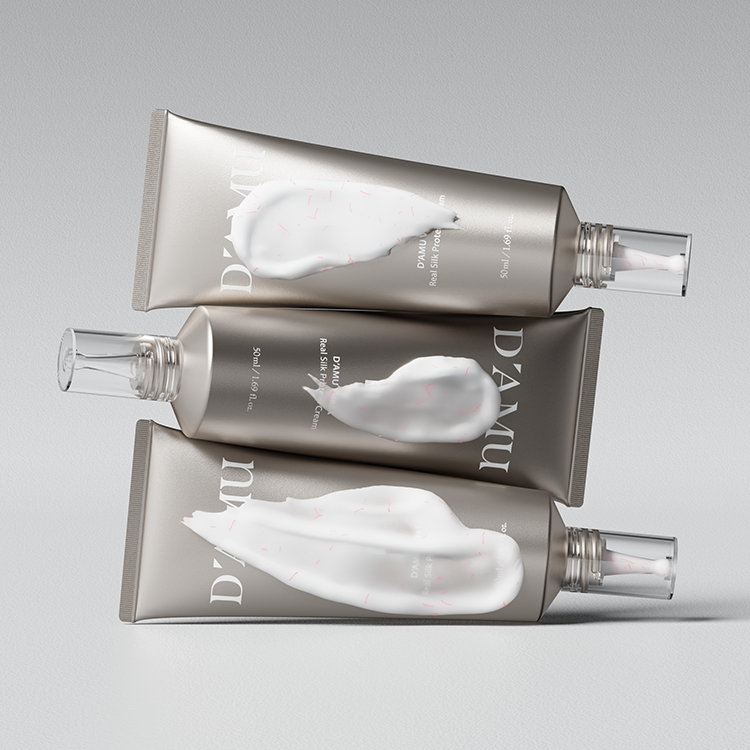 D'AMU Vita5X Real Silk Protein Cream