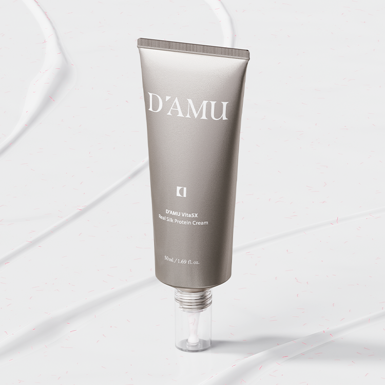 D'AMU Vita5X Real Silk Protein Cream